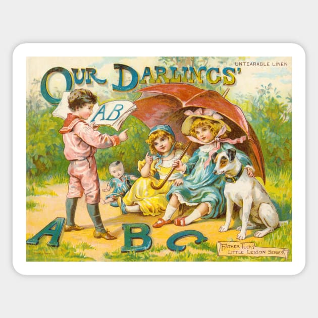 Our Darlings ABC Cover Sticker by reynoldjay